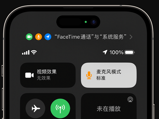 泉港苹果授权维修网点分享iPhone在通话时让你的声音更清晰 