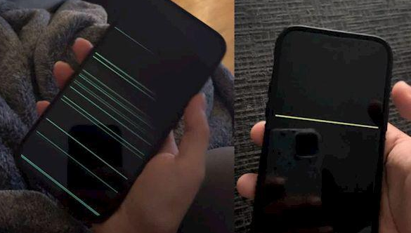 泉港苹果14维修分享iPhone 14 Pro 屏幕有细横线怎么办 